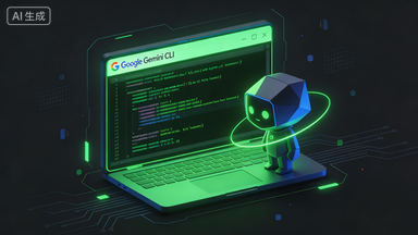 Gemini CLI 终端 AI Agent 示意图